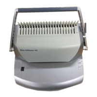 ibico ibiMaster 115 Manuel D'utilisation