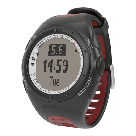 Suunto t6 Manuel De L'utilisateur