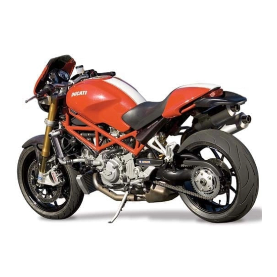 Ducati MONSTER S4R Manuel D'utilisation Et Entretien