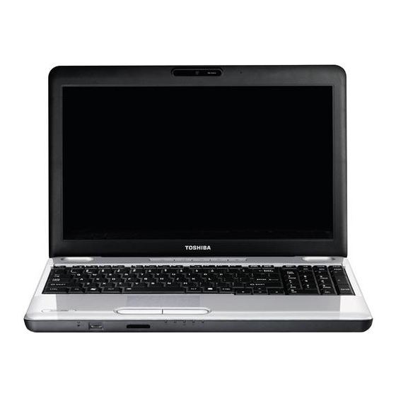 Toshiba Satellite L500 Manuels