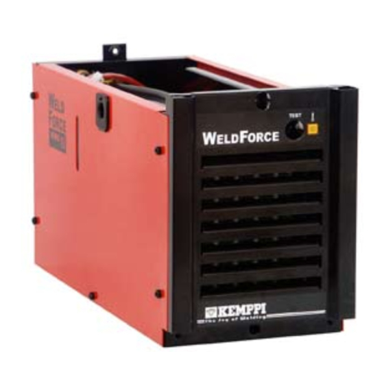 Kemppi WeldForce KWU10 Manuel D'utilisation