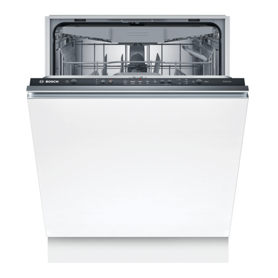 Bosch SMV25EX06F Manuel D'utilisation