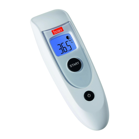 Boso Bosch+Sohn bosotherm diagnostic Mode D'emploi