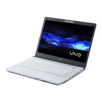 Sony VAIO VGN-AR Série Guide De L'utilisateur