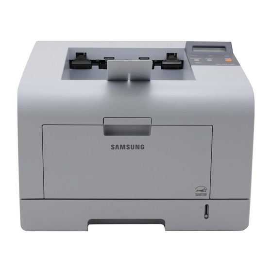 Samsung ML-3470 Serie Mode D'emploi