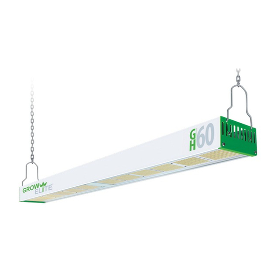 ETI GROW ELITE GEGH-600W-FS Guide D'utilisation Et D'entretien