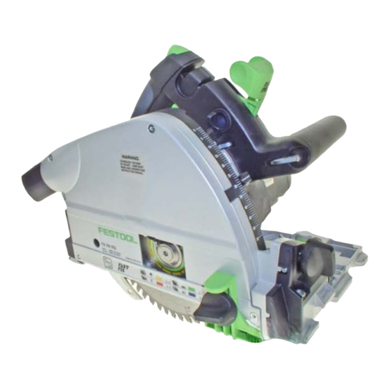 Festool TS 55 EQ Guide D'utilisation