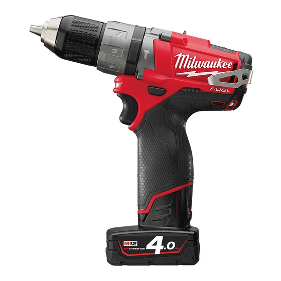Milwaukee M12CPD Notice Originale