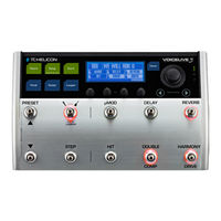 TC-Helicon VoiceLive VL3X Mode D'emploi