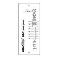 EuroLite ED-5 Mode D'emploi