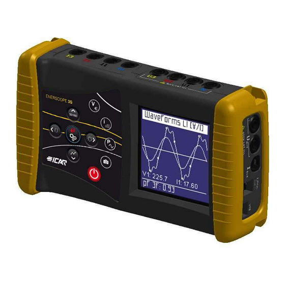 Icar Enerscope-3S Manuel D'instructions