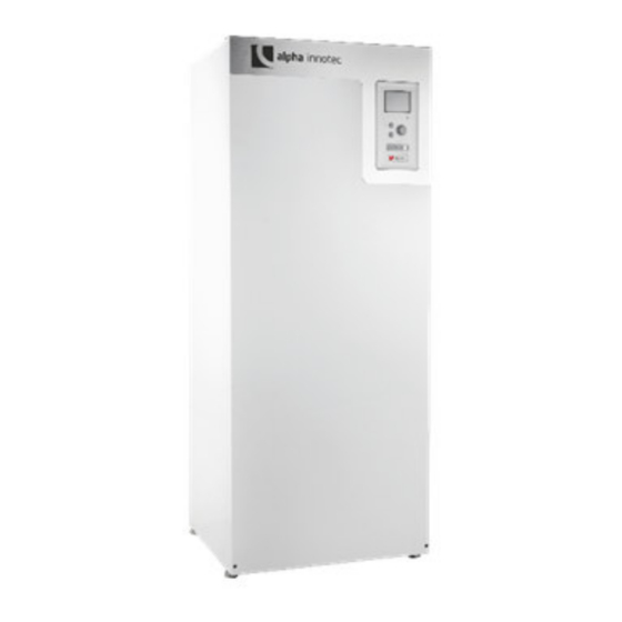 alpha innotec alterra NP-BW60 Manuel D'utilisation