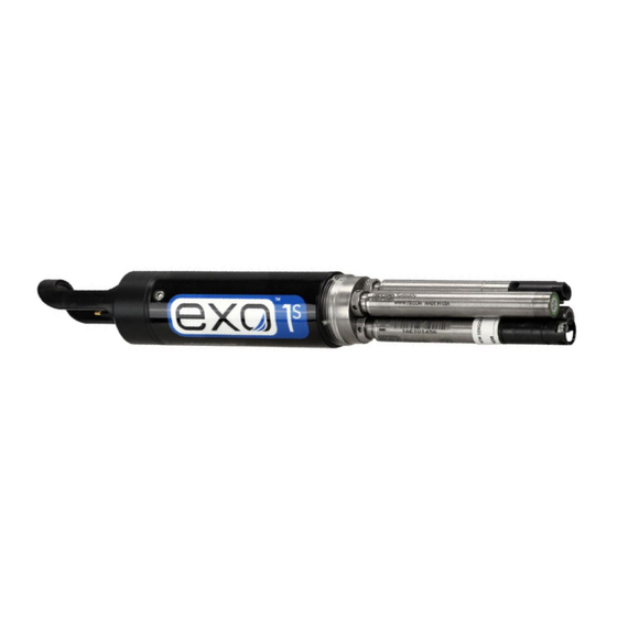 YSI EXO1 Manuel De L'utilisateur