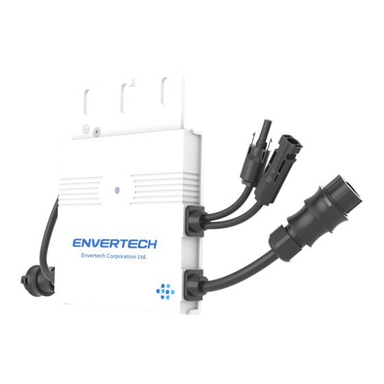 Envertech EVT300 Guide D'installation