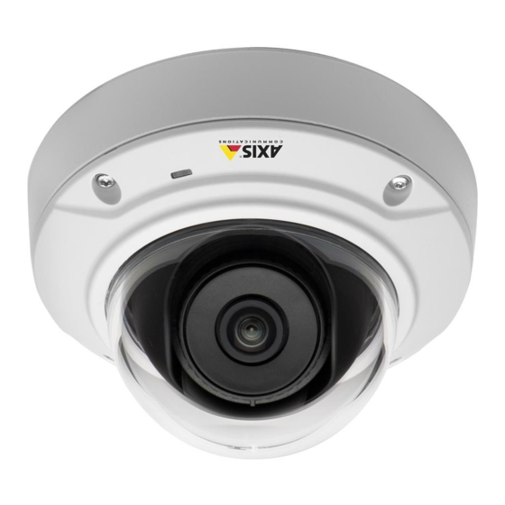 Axis M3045-V Manuel D'utilisation