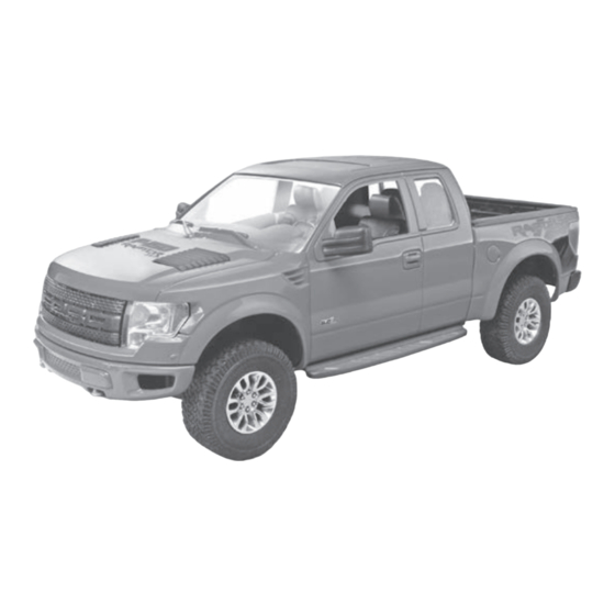 REVELL FORD F-150 SVT RAPTOR Mode D'emploi