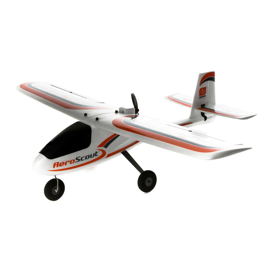 Horizon Hobby Hobbyzone AeroScout Manuel D'utilisation