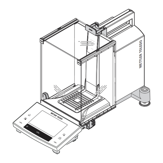 Mettler Toledo XS Guide Rapide