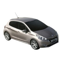 PEUGEOT 208 2013 Guide D'utilisation