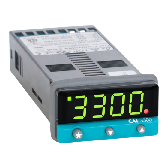 CAL Controls CAL 3300 Manuel D'instructions