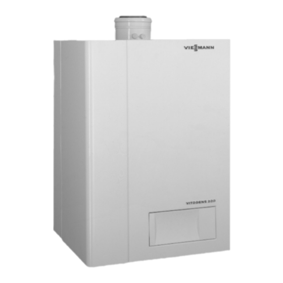 Viessmann Vitodens 100-W WB1 A Notice De Montage