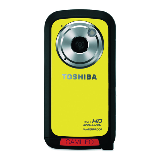 Toshiba Camileo BW10 Manuel D'utilisation