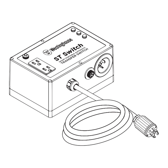 Westinghouse ST SWITCH Manuel Utilisateur