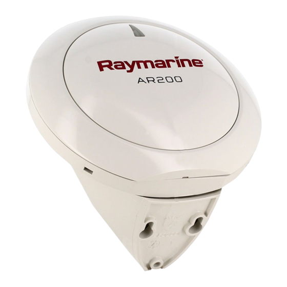 Raymarine AR200 Notice D'utilisation