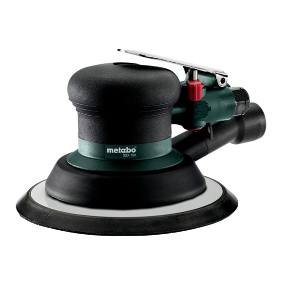 Metabo DSX 150 Manuels