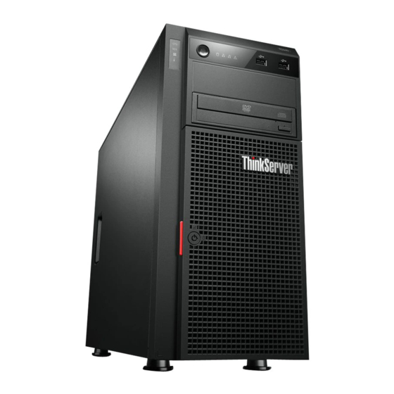 Lenovo ThinkServer TD340 Guide D'utilisation Et De Maintenance