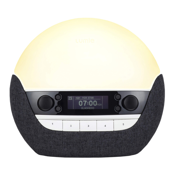 Lumie Bodyclock luxe 750DAB Mode D'emploi