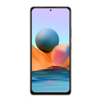 Xiaomi Redmi Note 10 Pro Manuel De L'utilisateur