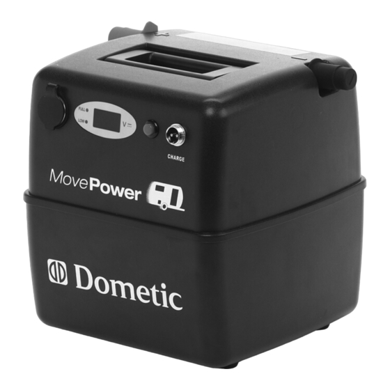 Dometic MovePower MVP 360 Notice D'utilisation