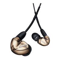 Shure SE535 Mode D'emploi
