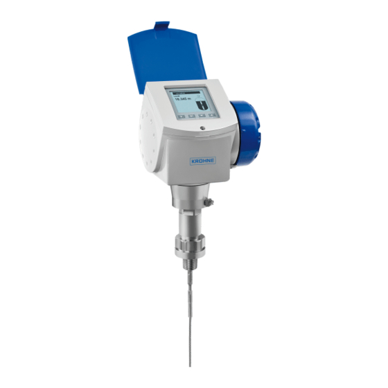 KROHNE OPTIFLEX 1300 C Guide Rapide