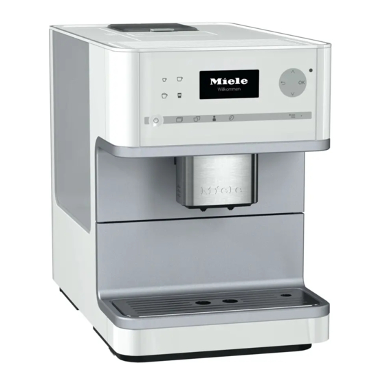 Miele CM 6110 Mode D'emploi