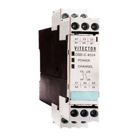 VITECTOR FRABA OSE-C 4024 Manuel D'utilisation