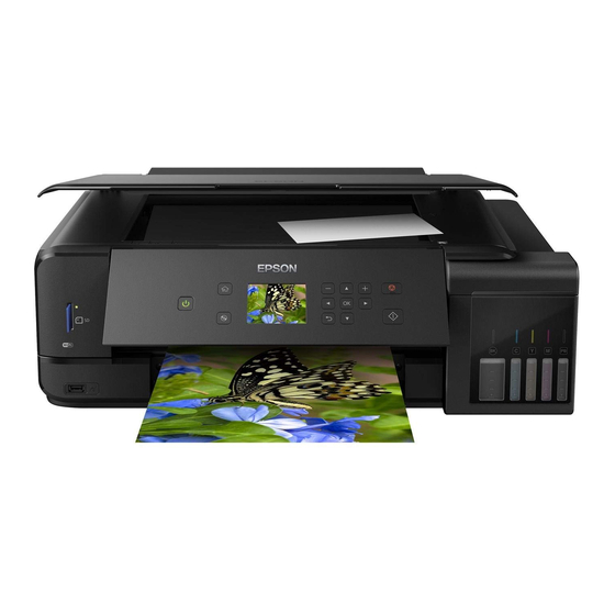 Epson ET-7750 Guide Rapide