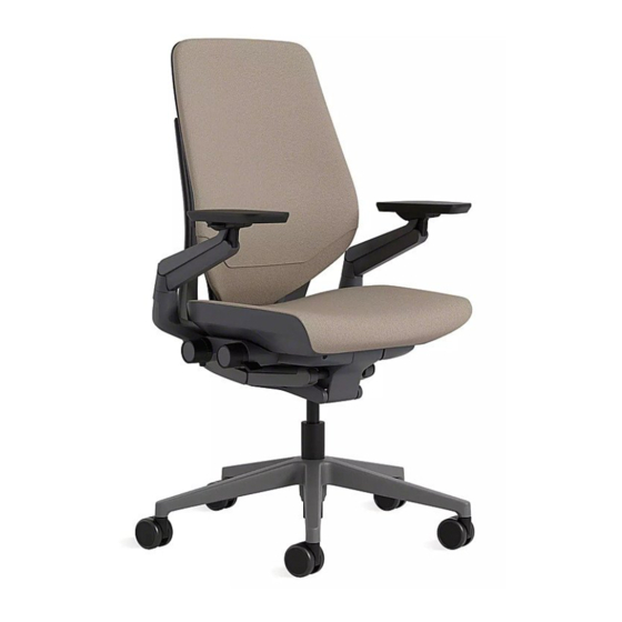 Steelcase Gesture Guide D'utilisation