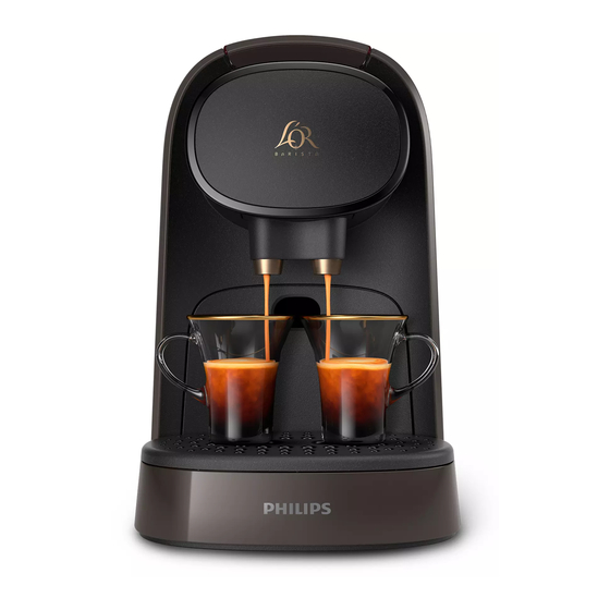 Philips L'OR Barista LM8012/70 Mode D'emploi