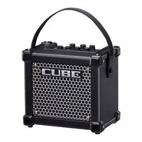 Roland MICRO CUBE GX Mode D'emploi