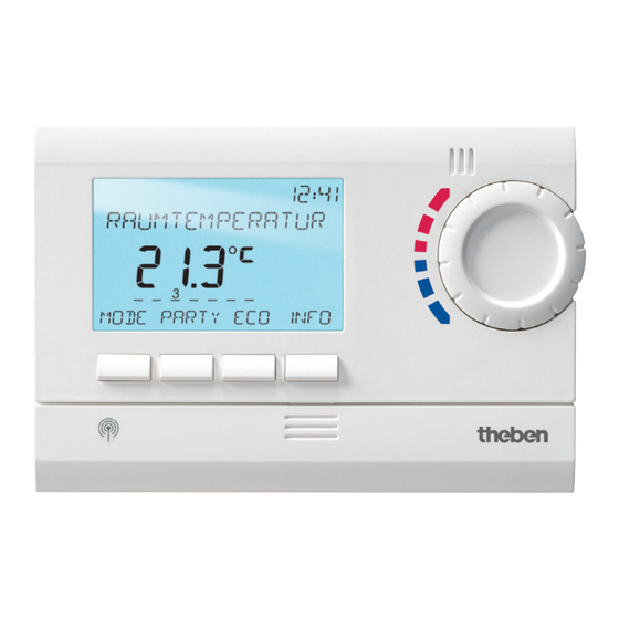 Theben RAMSES 813 top2 HF Notice De Montage Et D'utilisation