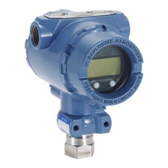 Emerson Rosemount 2088 Guide Condensé