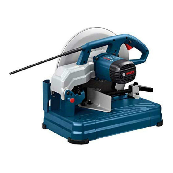 Bosch Power Tools GCO 14-24 Professional Notice Originale