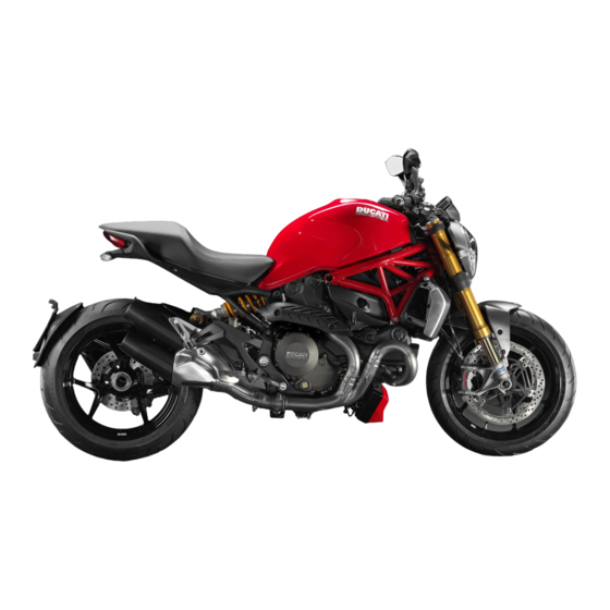 Ducati Monster 1200 2014 Manuels