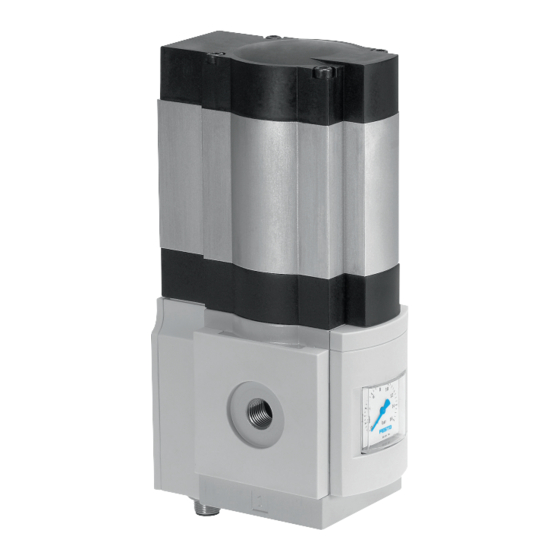 Festo MS6-LRE Instructions D'utilisation