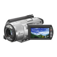 Sony Handycam DCR-SR90E Mode D'emploi