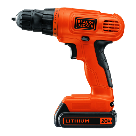 Black & Decker LD120 Mode D'emploi