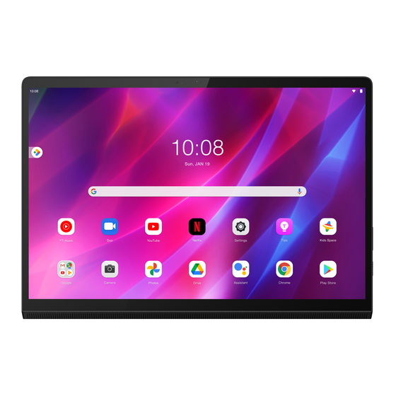 Lenovo Yoga Tab 13 Guide D'utilisateur