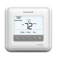 Honeywell Home TH4210U2002 Guide De L'utilisateur